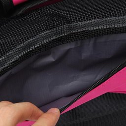 MOCHILA PET BOLSA TRANSPORTE CACHORRO GATO CANGURU CAES DOBRAVEL MALA VIAGEM PRETA - 3