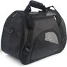 MOCHILA PET BOLSA TRANSPORTE CACHORRO GATO CANGURU CAES DOBRAVEL MALA VIAGEM PRETA - 5