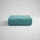 Ver imagem 5 de Peseira Drapeada Veludo Luxo 1,60x0,50m Dupla Face cama solteiro Tiffany