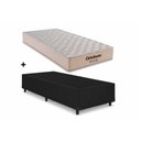 Ver imagem 1 de Cama Box Base Solteiro Preto Colchao Fit D45 88x188x20 - Ortobom