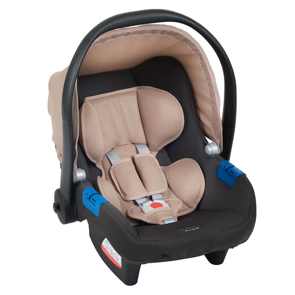 CARRINHO DE BEBÊ + BEBE CONFORTO TRAVEL SYSTEM ECCO BURIGOTTO REF:4020 - UN - CINZA-BEGE - 4