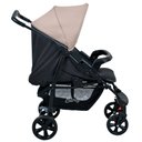 Ver imagem 3 de CARRINHO DE BEBÊ + BEBE CONFORTO TRAVEL SYSTEM ECCO BURIGOTTO REF:4020 - UN - CINZA-BEGE