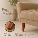 Ver imagem 5 de Recamier Banco 160 cm Confortável para Quarto Beira de Cama Capuccino