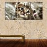 Quadro canvas 68x126 desenho filhote de gato - 2