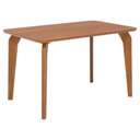 Ver imagem 1 de Mesa de Jantar 4 Lugares Tampo MDF 130x80 cm 21655 Cinamomo Ornar