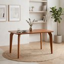 Ver imagem 5 de Mesa de Jantar 4 Lugares Tampo MDF 130x80 cm 21655 Cinamomo Ornar
