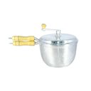 Ver imagem 4 de Pipoqueira Alumínio Fundido Polida Cabo Madeira N24