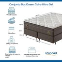 Ver mais imagens de Conjunto Box Queen Mola Ensacada Probel Cairo Ultra Gel (158x198x56cm)