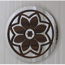 Mandala Decorativa Ambiente Sala Quarto 65x65 Kit 3 Pçs - 6