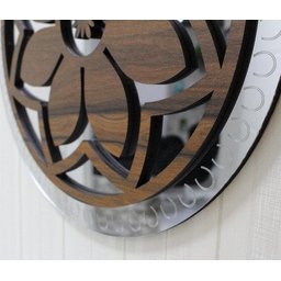 Mandala Decorativa Ambiente Sala Quarto 65x65 Kit 3 Pçs - 4