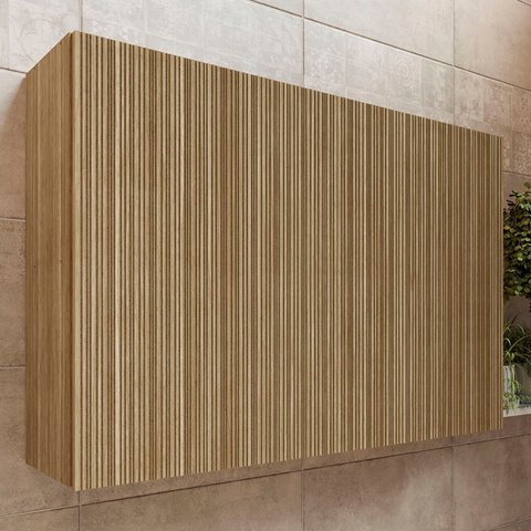 Armário de Cozinha Aéreo 2 Portas 120cm Minsk Freijó Z06 - Mpozenato