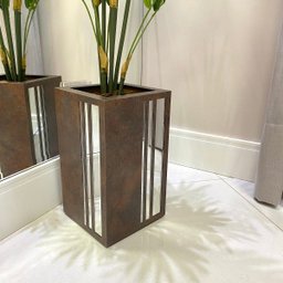Vaso Decorativo Retangular Pitsburgo Peg BRCTES 61cm - 5