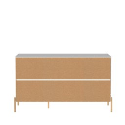 Cômoda 3 Gavetas 1 Porta Jasper Branco 135cm - 5
