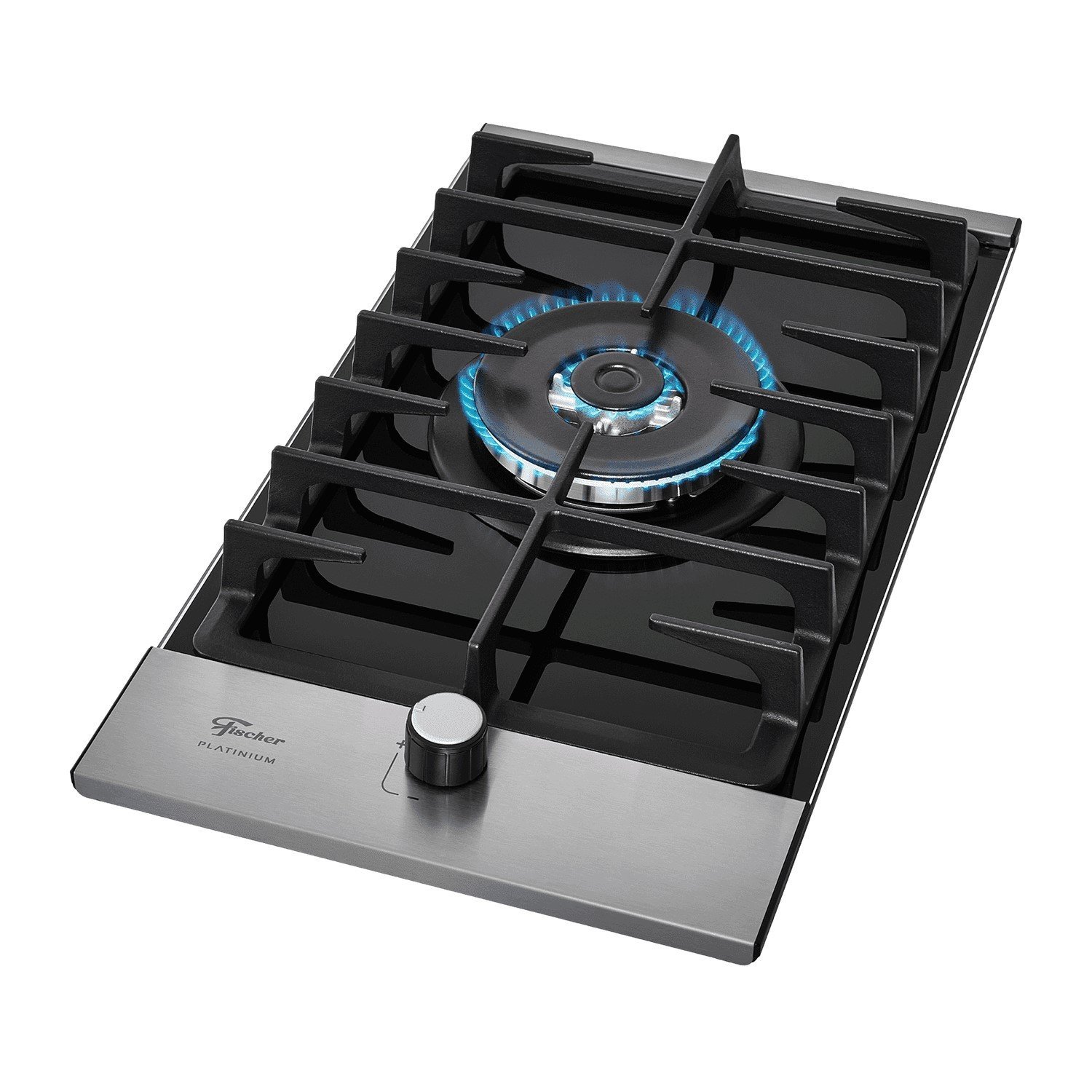 Fogão Cooktop Fischer 1 Boca Tripla Chama Platinium 33790-92104