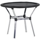 Ver imagem 1 de Mesa Emily com o Tampo Tramado em Alumínio - Área, Jardim, Piscina Trama Original