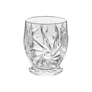 Porta Talher De Cristal Prima 10,5x13cm
