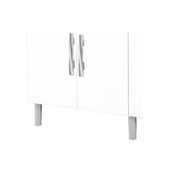 Balcao Madri Plus Branco Marm. com 2 gavetas + 4 portas PASSE BEM - 4