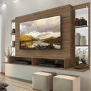 Ver imagem 3 de Painel com Suporte TV 60" e Espelho Nairóbi Multimóveis V3321 Nogueira