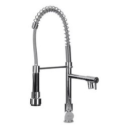 Torneira Gourmet Cozinha Monocomando Misturador Duo 50 Cm Brassco Im-74 Acabamento Cromado - 3