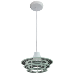 Lustre Pendente Round 3 Vidros Redondos Filet Sala Quarto - 1