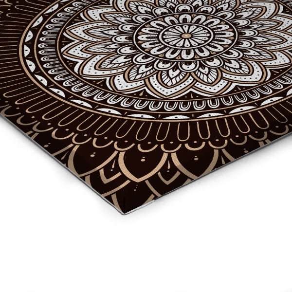 Quadro Decorativo em Tela Canvas Mandala - 20x20cm - Arte Maníacos - 2