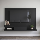 Ver imagem 1 de Painel para TV até 50 Polegadas 160CMX134CM 1 Gaveta KD1601 Preto