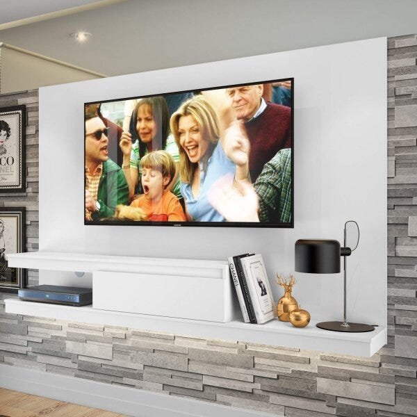 Painel para TV até 60 Polegadas 1 Gaveta Kd2000 Home  - 1