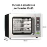 Forno de Convecção Miniconv Elétrico sem Vapor 220 V Pratica Inox - 2