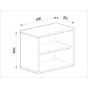 Ver imagem 3 de Nicho Cubo 1 Prateleira Kids 35cmx43cm