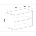 Ver imagem 3 de Nicho Cubo 1 Prateleira Kids 35cmx53cm Quiditá