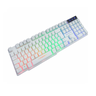 Kit Gamer Kmw5228 Branco Rgb Rainbow + Moa834 - 4