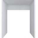 Ver imagem 2 de Escrivaninha Infantil Kd1600 Kids 48cm Branca