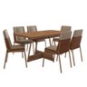 Conjunto Sala de Jantar 6 Cadeiras Boston Carraro - 2