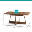 Ver imagem 4 de Conjunto Sala de Jantar 6 Cadeiras Boston Carraro