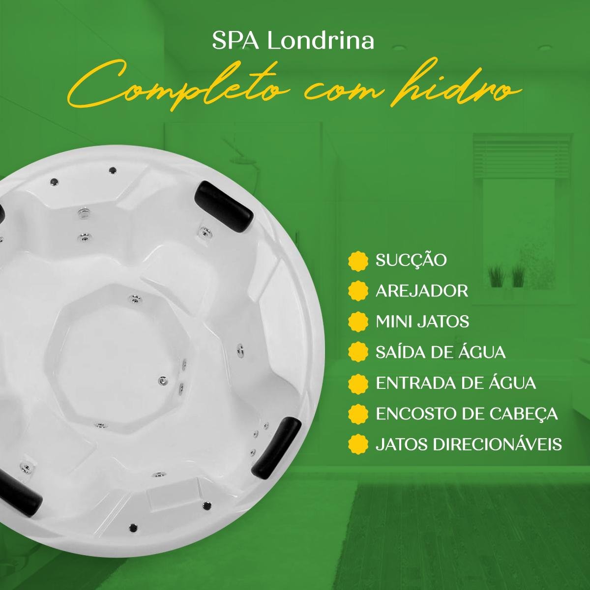 Spa Redondo Londrina Completo com Hidro - 4