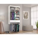 Ver imagem 6 de Closet Infantil Suspenso 1 Gaveta 84,5x135x35cm Linha Kids 