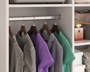 Ver mais imagens de Closet Infantil Suspenso 1 Gaveta 84,5x135x35cm Linha Kids Branco
