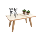 Ver imagem 4 de Mesinha de Centro Retangular Pé Palito Madeira Sala de Estar Várias Cores