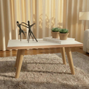 Ver imagem 1 de Mesinha de Centro Retangular Pé Palito Madeira Sala de Estar Várias Cores