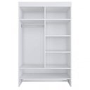 Ver imagem 6 de Closet Suspenso sem Gaveta 84,5x135x35cm Linha Kids Branco