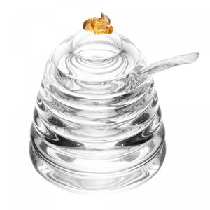 Açucareiro de Cristal Ecológico Little Bee 9cm X 9cm X 9,5cm