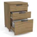 Ver imagem 4 de Mesa Escritorio 150 Cm e Gaveteiro 3 Gavetas Versatil Kappesberg Itapua