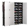 Armario Sapateira Modular 12 Portas Organizador para 144 Calcados Tenis Brinquedos Closet - 1