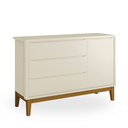 Ver imagem 6 de Quarto de Bebê Berço Evolution + Cômoda 1 Porta 3 Gavetas Classic Areia + Colchão