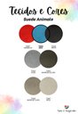Ver imagem 3 de Cabeceira Estofada Queen 2 Blocos Não É Segredo Suede Animale Azul 160x60