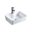 Ver imagem 2 de Cuba de Apoio para Banheiro Retangular BA8025A Adamas