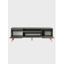 Ver imagem 7 de Rack para TV com Prateleira 150cm Retro MDF Verde Dallas - On Móveis