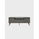 Ver imagem 1 de Rack para TV com Prateleira 150cm Retro MDF Verde Dallas - On Móveis