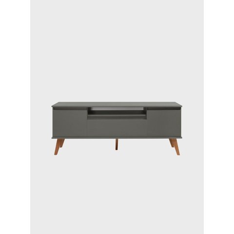 Rack para TV com Prateleira 150cm Retro MDF Verde Dallas - On Móveis