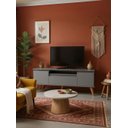 Ver imagem 2 de Rack para TV com Prateleira 150cm Retro MDF Verde Dallas - On Móveis